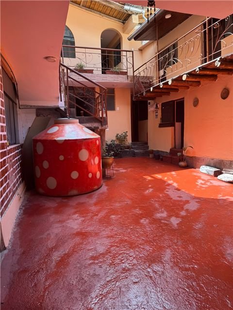 Vista del patio y sus balcones